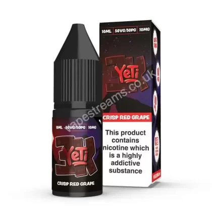 Yeti 3K Crisp Red Grape Nic Salt E-Liquid - Vapestreams Co