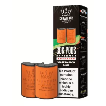 Al Fakher 30k Hypermax Prefilled Pods Watermelon Lime