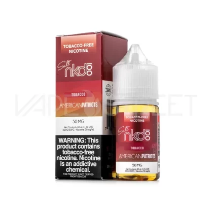 NKD 100 TFN Salt Tobacco American Patriots (30ml)