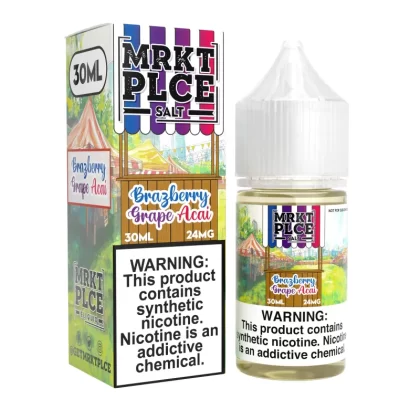 MRKTPLCE SALT - Brazberry Grape Acai - 30ML E-Liquid - 24MG