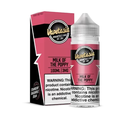 Vapetasia Milk of the Poppy eJuice - Vape Product; Vape Product, Vape Product (5B809F)
