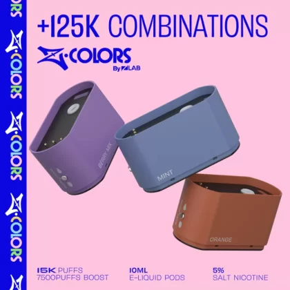 ZColors By ZLab 15K Disposable Pod - 15000 Puff - Cherry