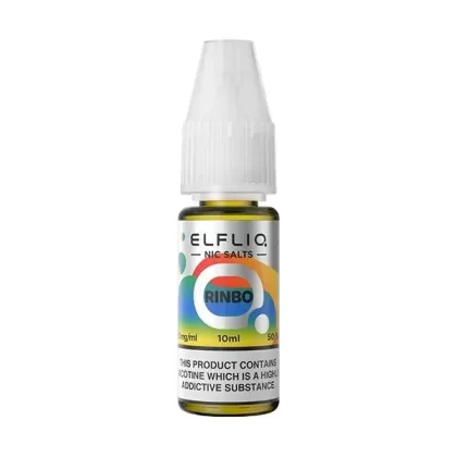 ELF BAR ELFLIQ RINBO 10ML NIC SALT E-LIQUID - Strength#5MG>20MG