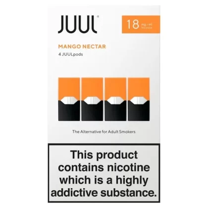 JuulPods JUUL Eliquid Replacement Pods Flavors – 4 Pack