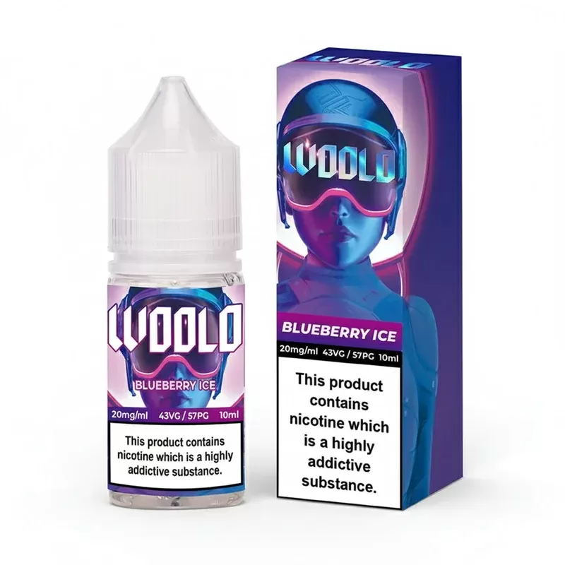 Blueberry Ice By Woolo 10ml Salt - Nicotine Strength#20mg (Salt) (6072E7)