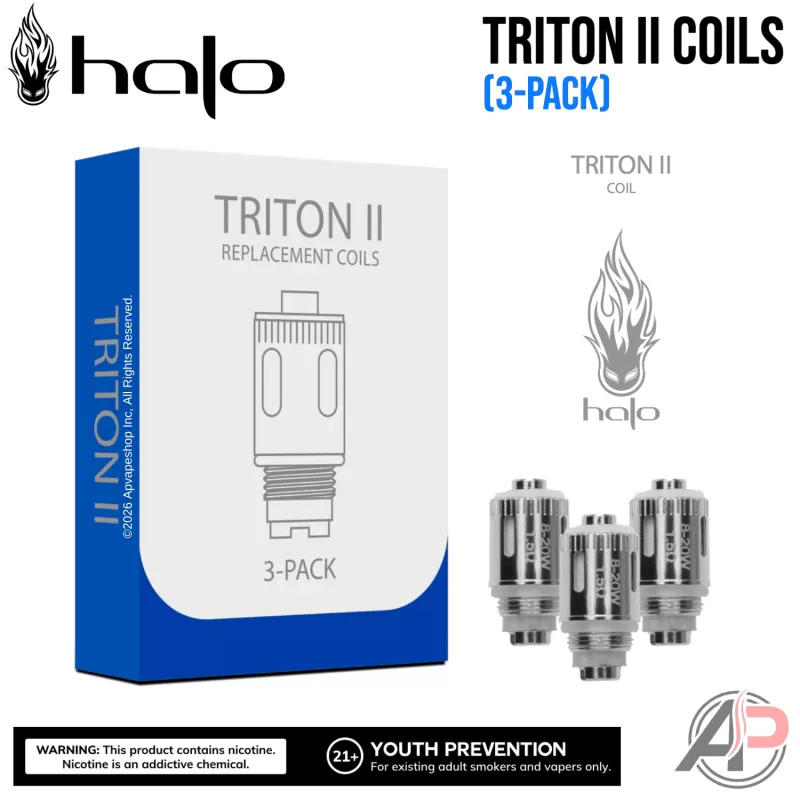 Halo Triton II Replacement Coils 3 Pack - Image 2