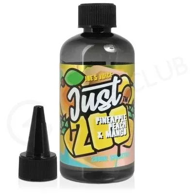 Pineapple Peach & Mango Just 200 Shortfill E-Liquid by Joe’s Juice 200ml