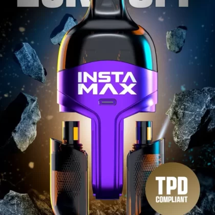 Insta Max 20k Puffs Prefilled Pod kit Box of 5 - Blueberry Razz Lemon