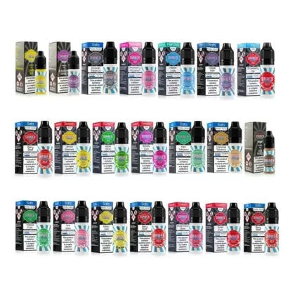 Dinner Lady E-Liquid Nic Salts - 10 Pack - Purple Rain / 20mg