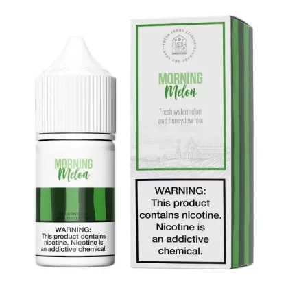 Morning Melon Nicotine Salt by Fresh Farms E-Liquid - Pack#Single~Size#30ml>15ml~Nicotine#35MG>50MG>24MG