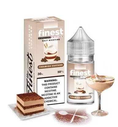Tiramisu Custard by Finest SaltNic E-Liquid
