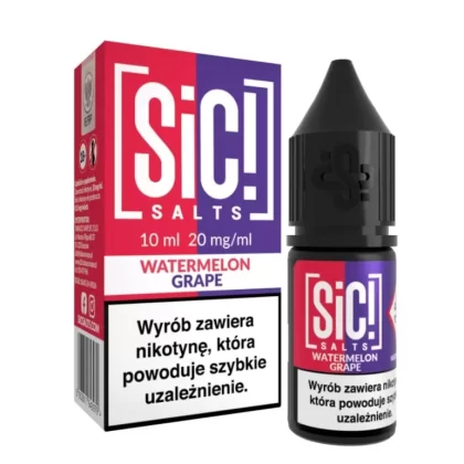 Liquid SIC! Salts Duplex 10ml 20mg Watermelon Grape