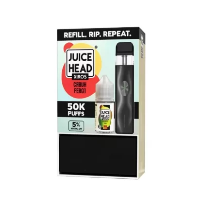 Vaporesso XROS 4 Mini Kit COREX 2.0 Juice Head Salts 30ml - Blueberry Lemon, Guava Peach (6402E5)