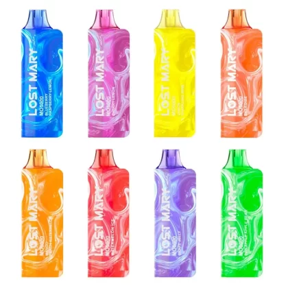 Lost Mary MO5000 Disposable Vape - flavor#Citrus Sunrise>Blueberry Raspberry Lemon>Lemon Sparkling Wine>Mango Peach Watermelon>Yummy(Gaml)>Watermelon>Black Mint>Blueberry Raspberry Pomegrana (30C8FA)