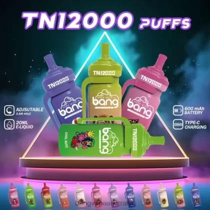 Bang Vape TN12000 Pod with Mesh Coil 6006N5 Disposable – Vape Gang Melbourne - Bangvapeaustralia