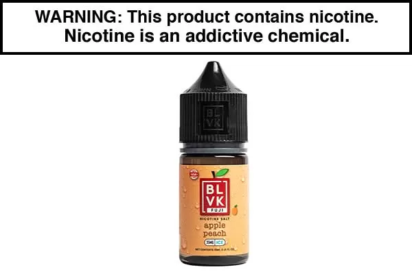 APPLE PEACH ICE BY BLVK FUJI SALT 30ML - Vapejuice