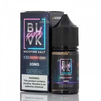 BLVK Unicorn Pink Salt CHILLED Berry Kiwi Vape e-liquid 30mL - Beyondvape