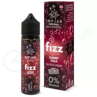 Cherry Cola Fizz Shortfill E-Liquid by Imp Jar 50ml