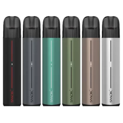 SMOK Solus 2 Pod System Kit - Color#Black>Grey>Silver>Lake Blue>Ocean Green>Mocha Gold