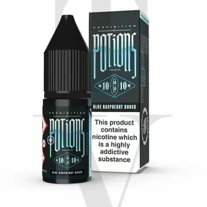 PROHIBITION POTIONS BLUE RASPBERRY HOOCH NIC SALT E-LIQUID