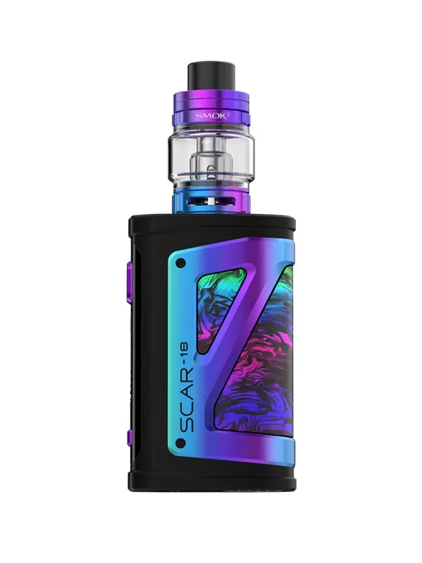 Smok Scar 18 230W Mod Kit - Fluid Blue - Image 2