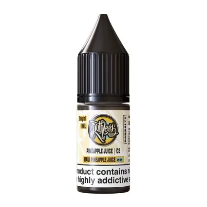 RUTHLESS BAR SALTZ MAUI PINEAPPLE JUICE ON ICE 10ML NIC SALT E-LIQUID - Strength#10MG>20MG