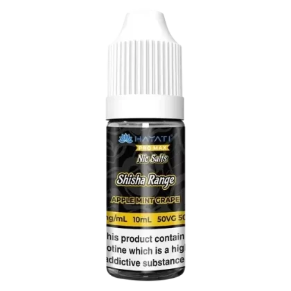Hayati Pro Max Shisha Nic Salt 10ml – Pack of 10 Bottles