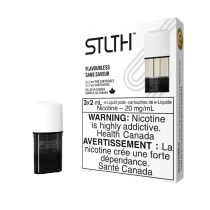 STLTH Pod Pack - Flavourless - 20 mg/mL (wholeseller) (SK) - Excise FED, 20 mg/mL (DSD) (SK) - Excise FED