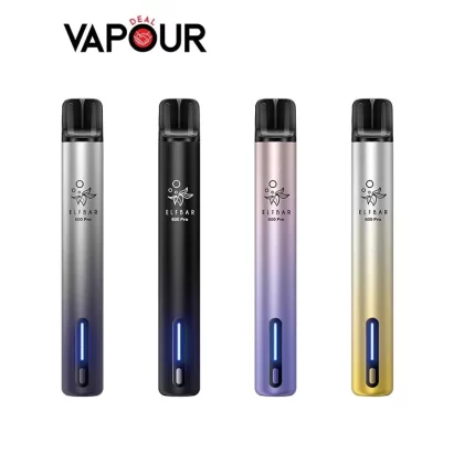 Elf Bar 600 Pro Prefilled Pod Kit - Watermelon (Aurora Black)
