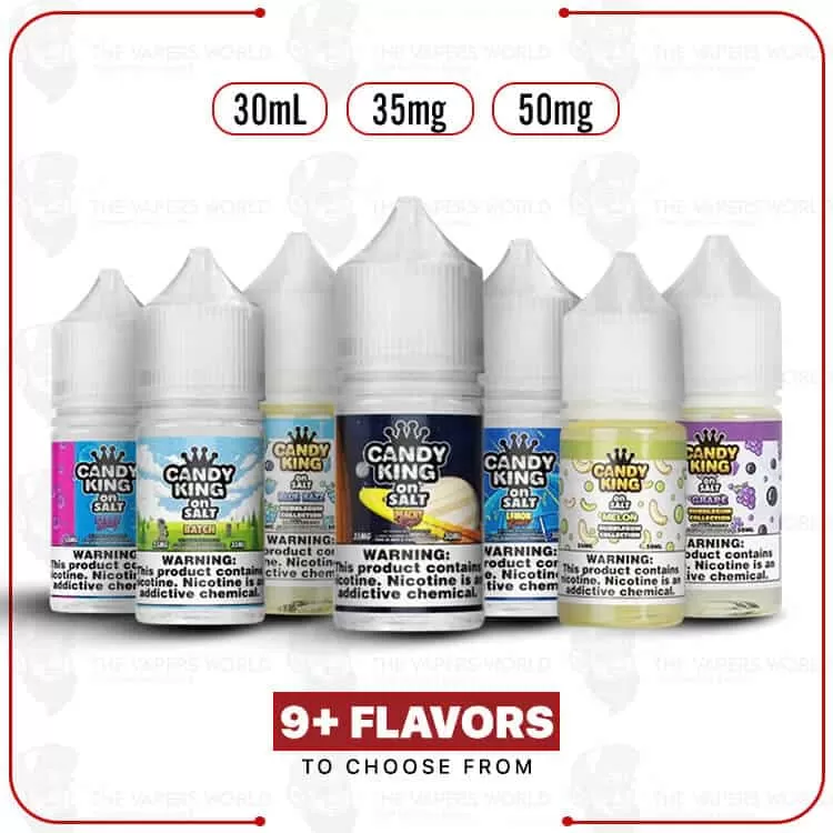 Candy King on Salt 30ml E-Juice - Thevapersworld