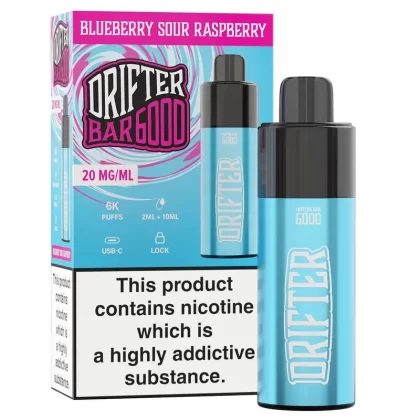 Drifter Bar 6000 – Blueberry Sour Raspberry