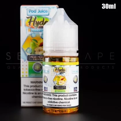 Pod Juice x Hyde – Pear Peach Freeze Nic Salt 30ml