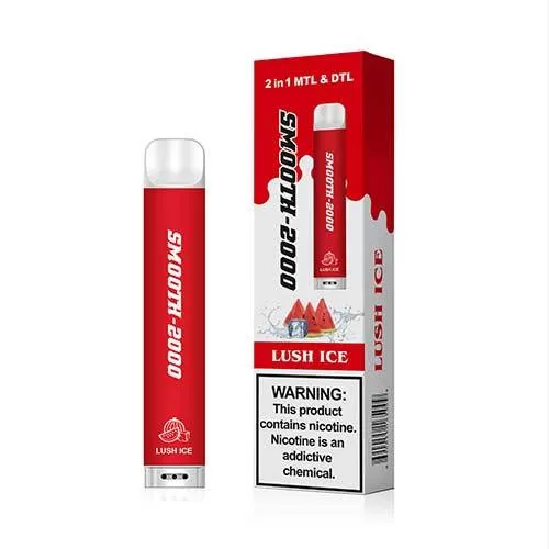 Smooth 2000 Disposable (30MG - 2000 MTL & DTL Puffs) - Subzero Mint - Image 3