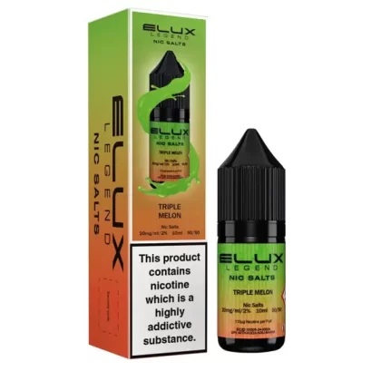 Elux Legend Triple Melon Nic Salt E-Liquid - Vape Product, Vape Product