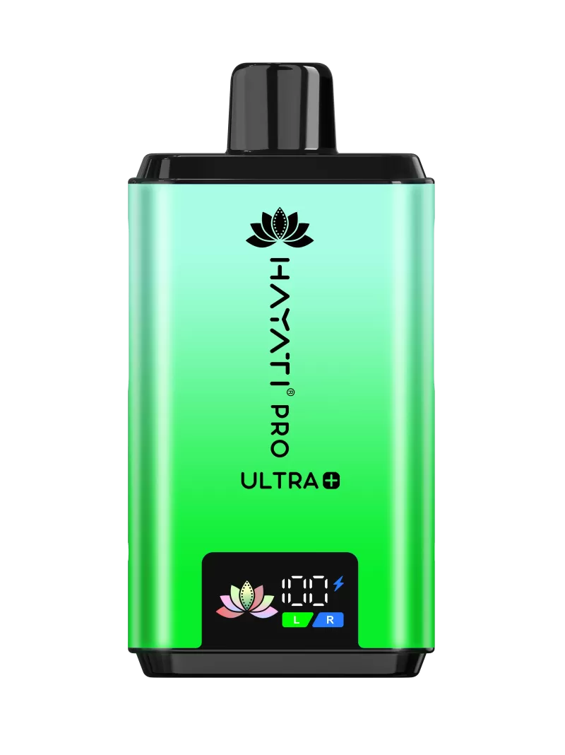 Hayati Pro Ultra Plus 25000 Prefilled Pod Kit - Red Razz GB / Blue Razz GB - Ilovevapour - Image 3
