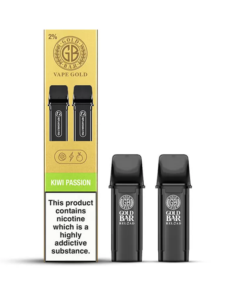 Gold Bar Refill Pods (x2) - Kiwi Passion - Image 3