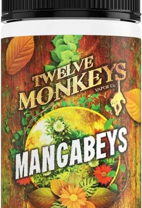 Mangabeys Twelve Monkeys 100ml Shortfill 0mg Nicotine Vape Juice – Fresh Flavours