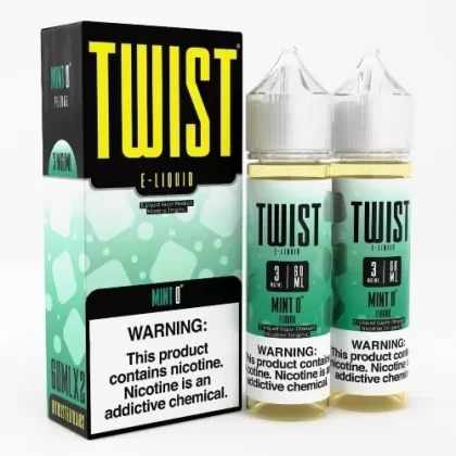 Twist E-Liquid – Mint 0 2x60ml - Vape Product, Vape Product (260F41)
