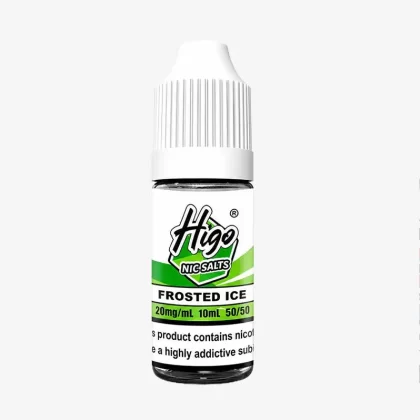 Higo Crystal Frosted Ice Nic Salt Vape Juice - 10mg