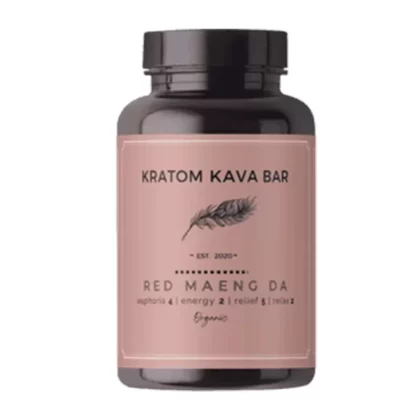 Kratom Kava Bar Red Maeng Da Capsules - capsules#10ct>30ct>65ct>150ct>300ct>600ct