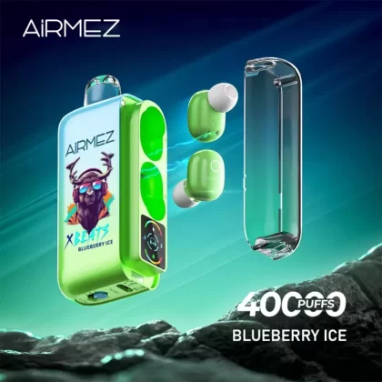 Airmez Xbeats 40000 Puffs – Blueberry Ice - Vape Store