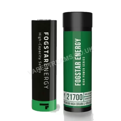 Fogstar Energy 4000 21700 Rechargeable Vape Battery - Vapestreams Co
