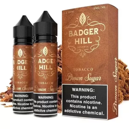 Brown Sugar E-Liquid by Badger Hill Reserve - Size#120ml~Nicotine#0MG>3MG>6MG