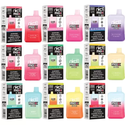 Sale $15.50 – Naked100 Max G-Box Disposable | 5500 Puffs | 14mL | 50mg