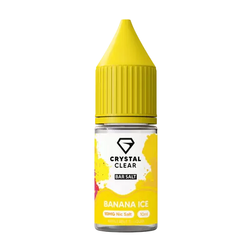 Crystal Clear 10ml Nic Salt - 20MG / Red Apple Ice - Image 3
