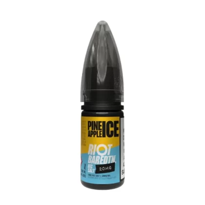 Pineapple Ice Nic Salt E-Liquid Bar Edition by Riot Squad (10ml) - 5mg