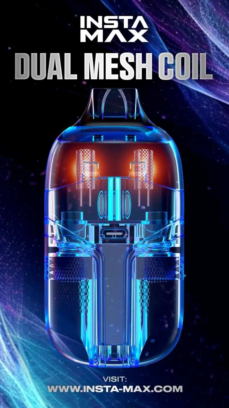 Insta Max 20k Puffs Prefilled Pod kit - Blueberry Razz Lemon, Cherry Cola - Image 2