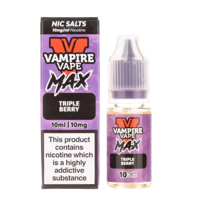 Triple Berry Nic Salt E-Liquid by Vampire Vape Max - 10mg