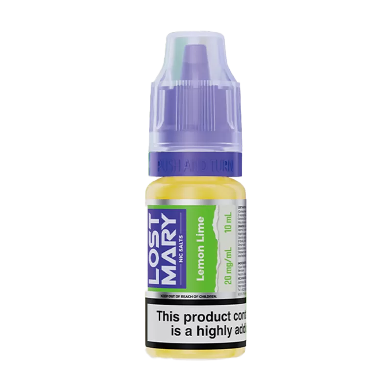 Lemon Lime Lost Mary Nic Salt - 10mg - Vape Product