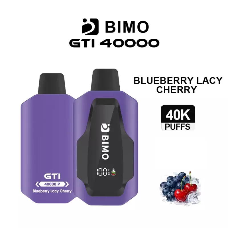 BIMO GTI 40000 Puffs – Blueberry Lacy Cherry - Vape Store